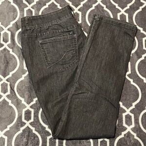 ELLE skinny grey denim jeans, size 12. Stretchy.